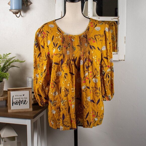 Shein Curve Blouse, P2P 20" LAST CHANCE SALE - Picture 1 of 5